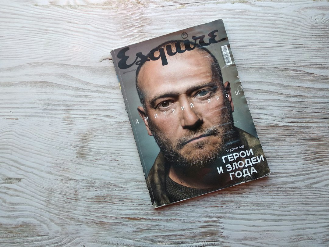 Portrait of the editor-in-chief of a film magazine